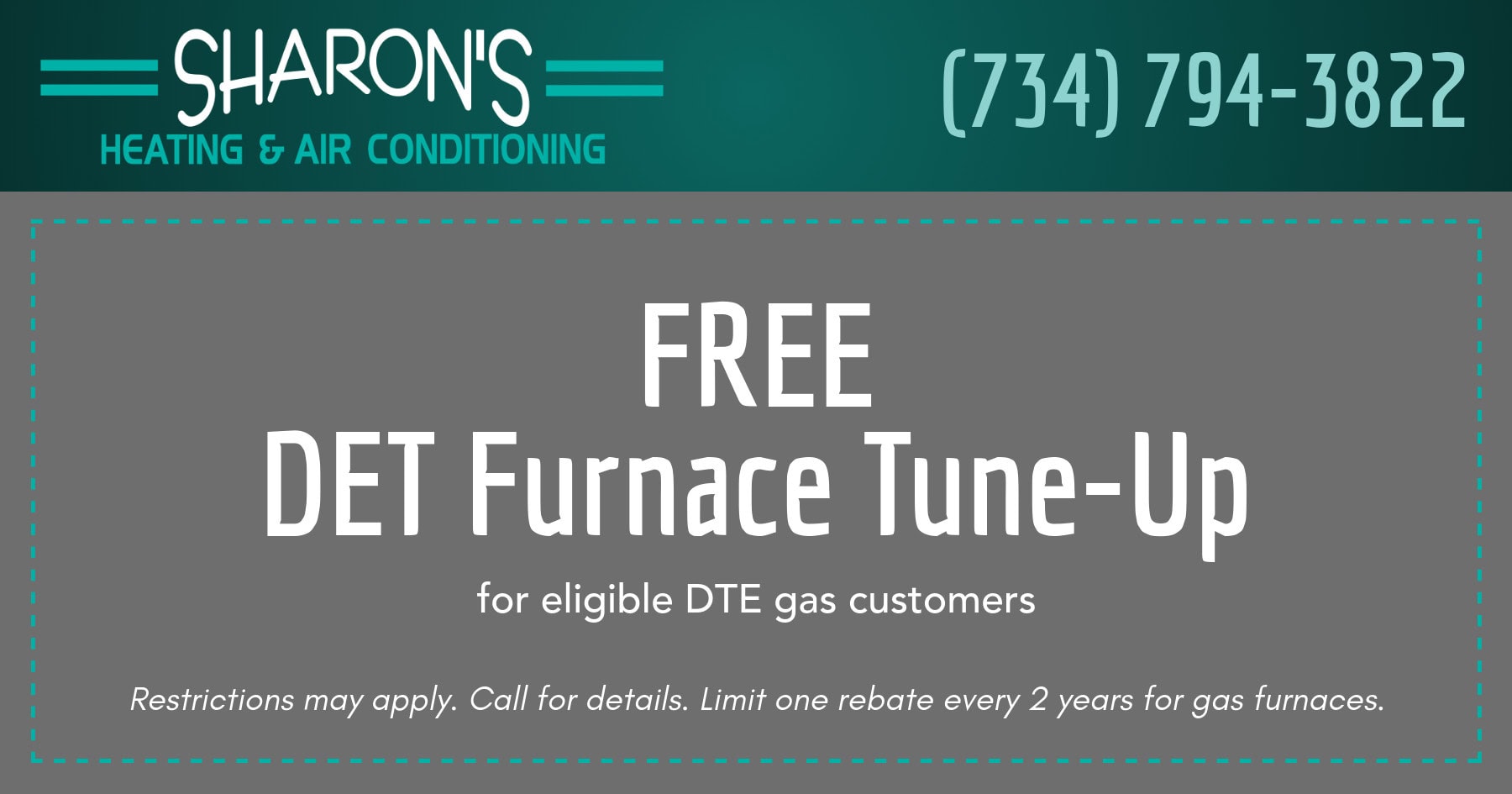 free dee tee E furnace tune-up for eligible dee tee E gas customers. restrictions apply. call for details. limit one rebate every two years for gas furnaces