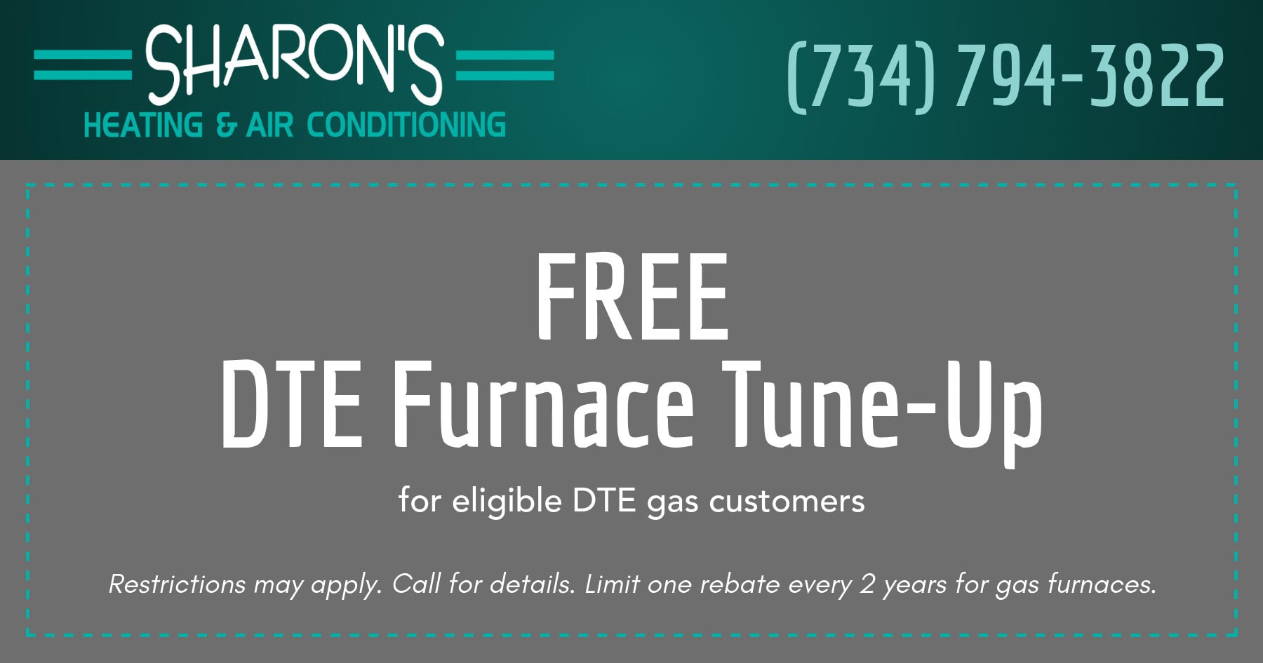 free dee tee E furnace tune-up for eligible dee tee E gas customers. restrictions apply. call for details. limit one rebate every two years for gas furnaces